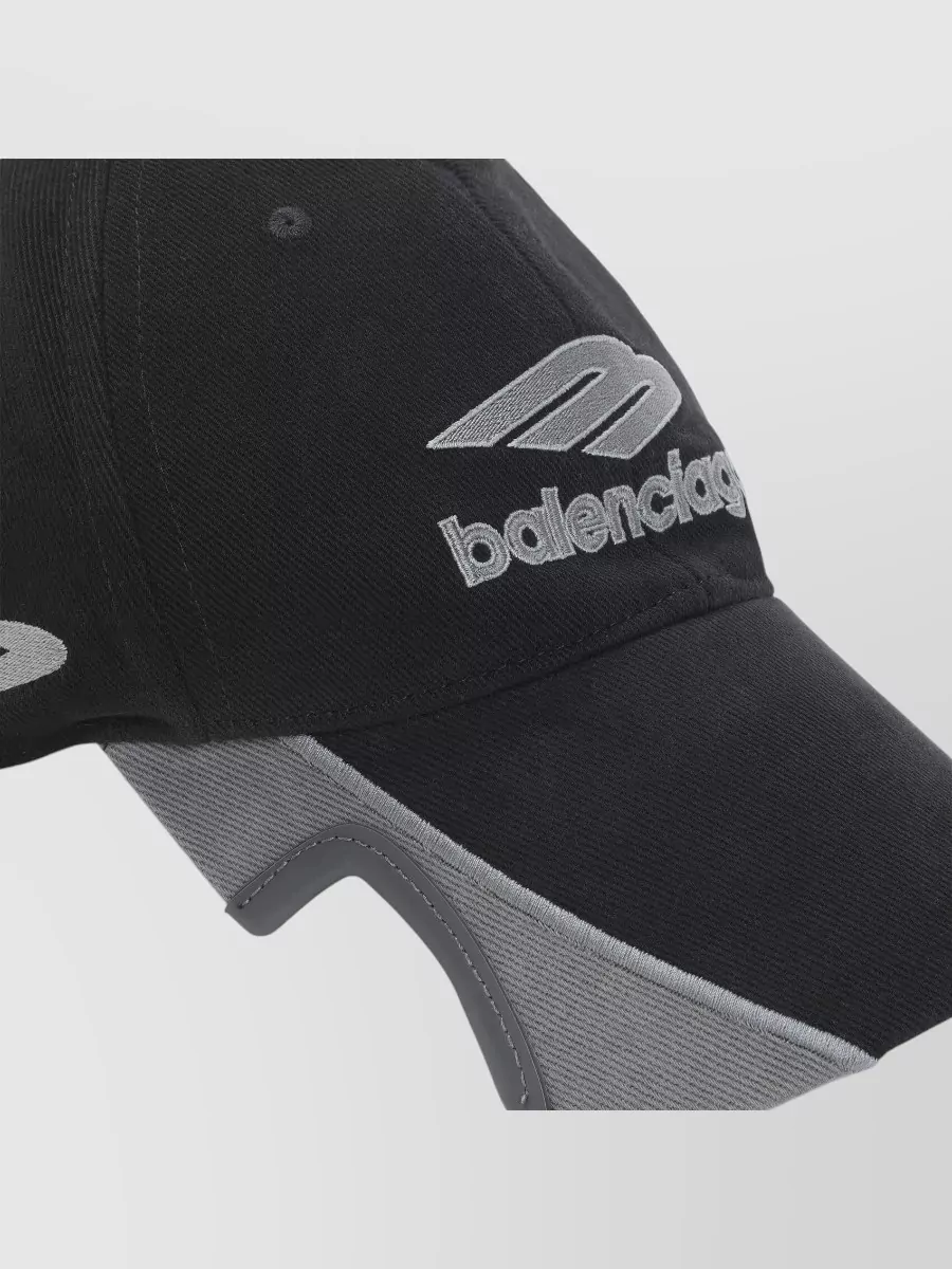 Balenciaga Cotton Embroidered Baseball Cap