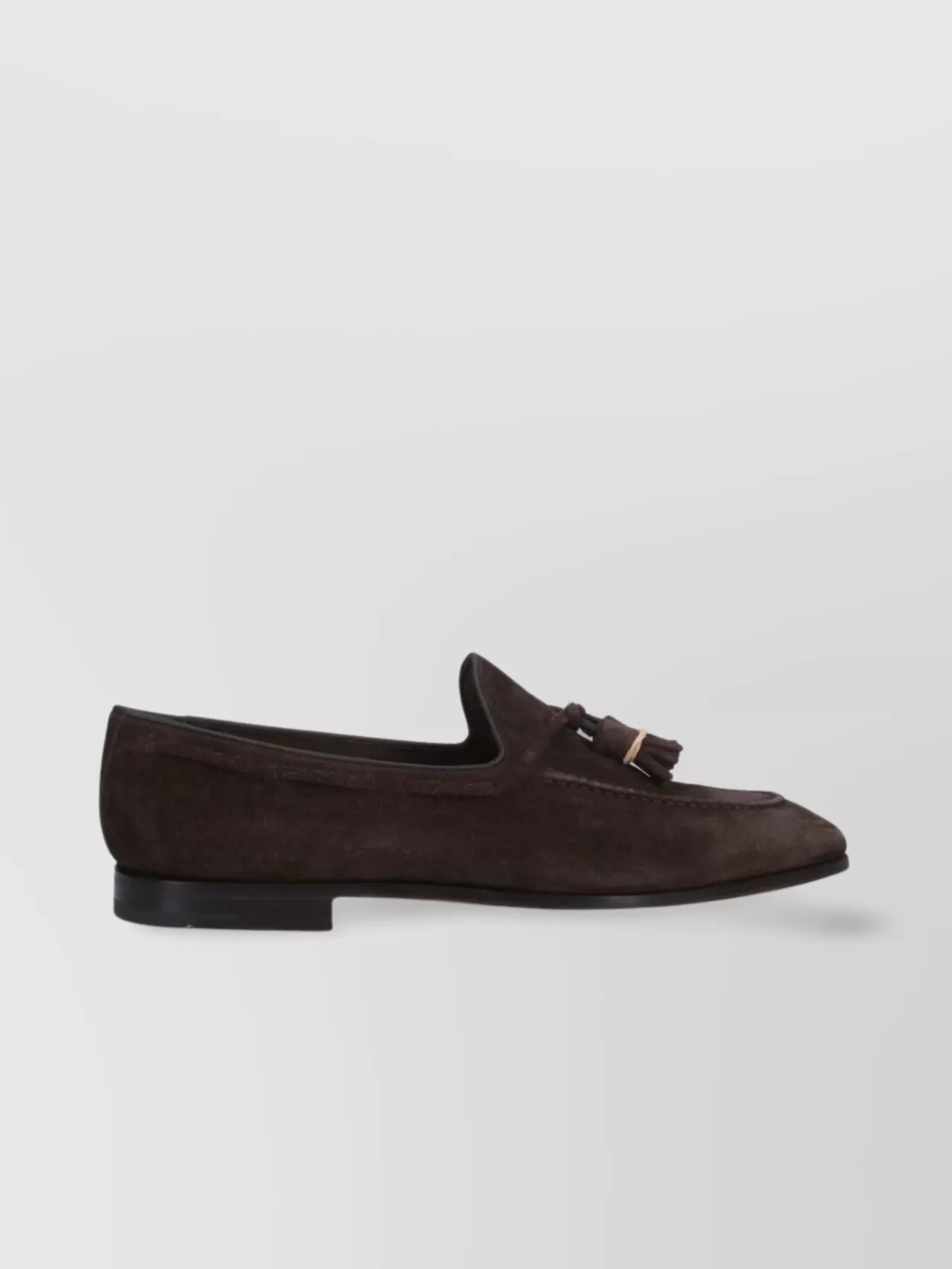 Church's Almond Toe Suede Finish Tassel Loafers