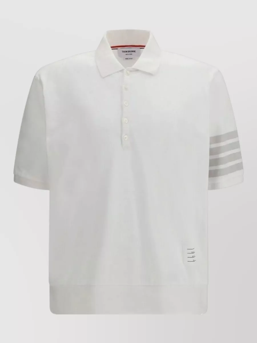 Thom Browne cotton polo shirt
