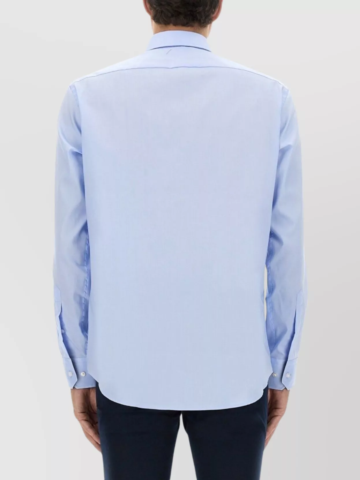 Boss Tailored Shirt With Button-Down Collar And Cuff Buttons