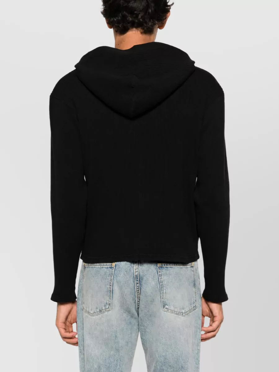 Sunflower Ribbed Hooded Zip Jacket