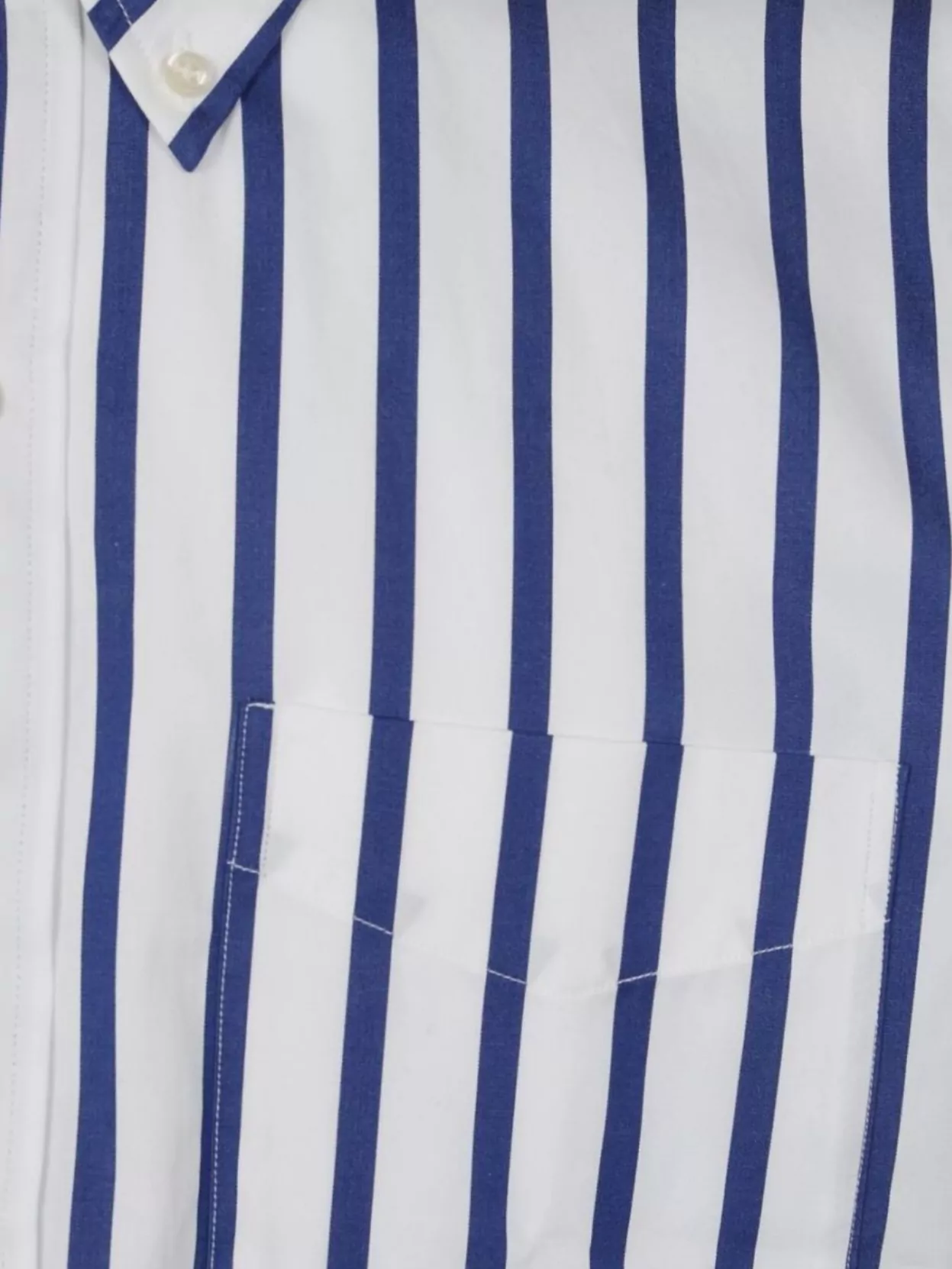 Ralph Lauren Striped Logo Shirt Chest Pocket