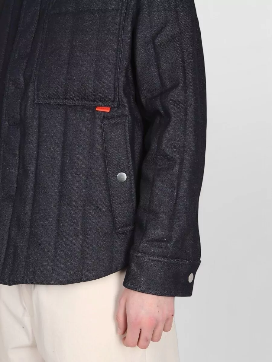 Sunnei Faux Fur Collar Puffer Jacket