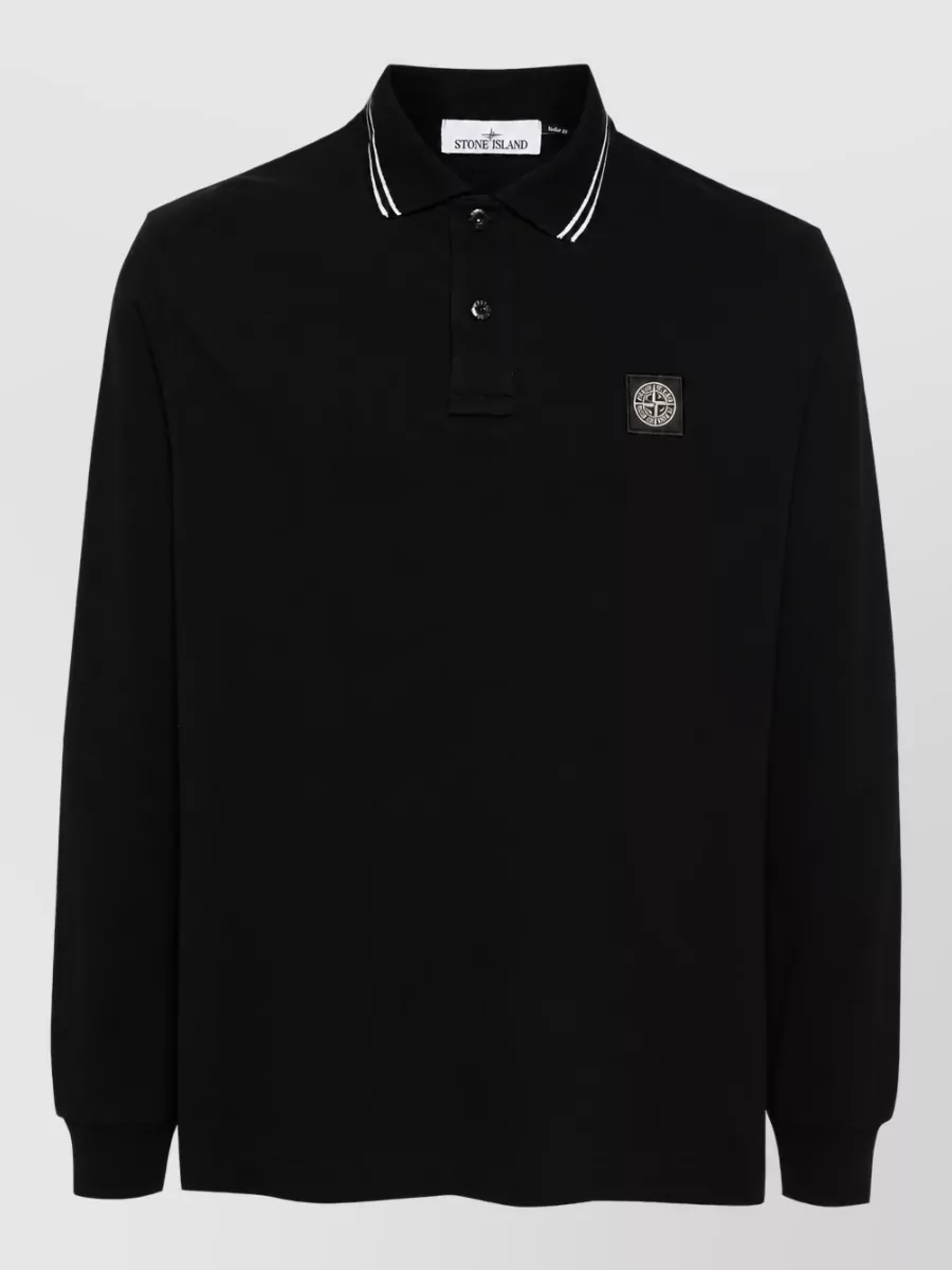 Stone Island cotton polo shirt