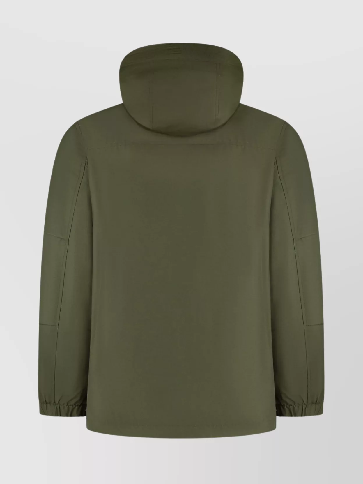 Woolrich Lightweight Ramar Parka With Hood And Adjustable Drawstring In Multi