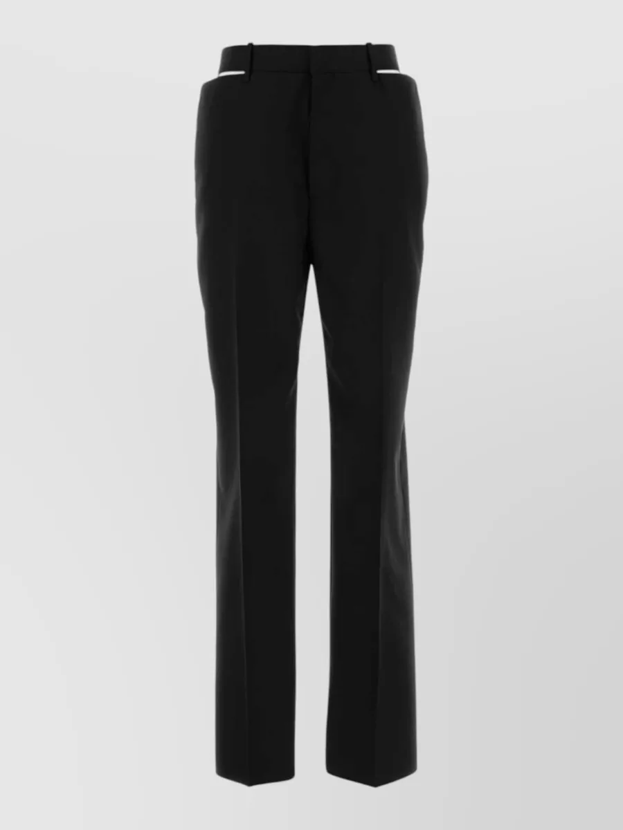 Jil Sander Virgin wool straight-leg trousers
