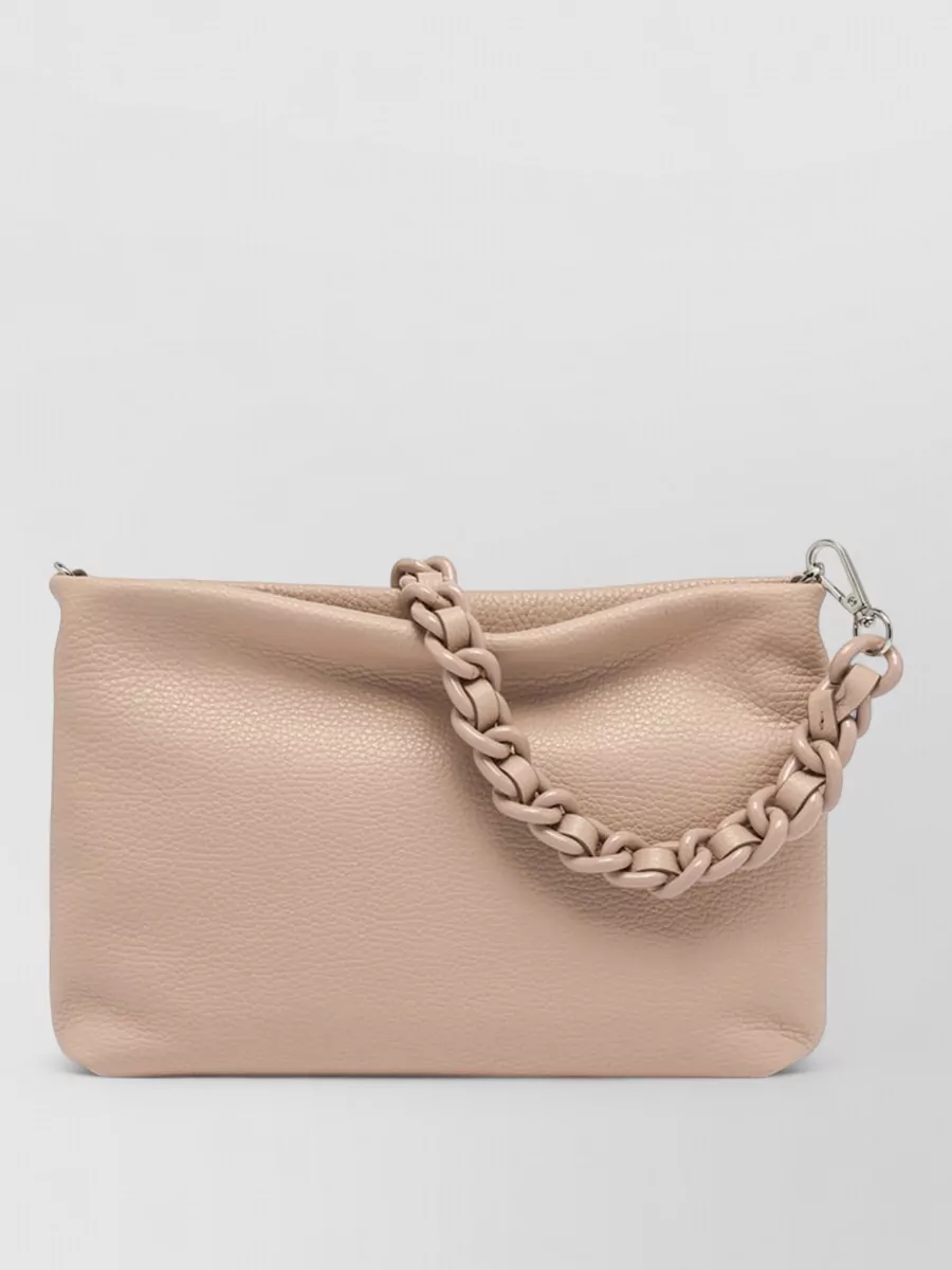 Gianni Chiarini Crossbody bag brenda — The Gianni Chiarini nude-blush crossbody mirrors the powder-pink cardholder and stays in the same understated, polished tier as the dress and flats for a cohesive soft-neutral story.