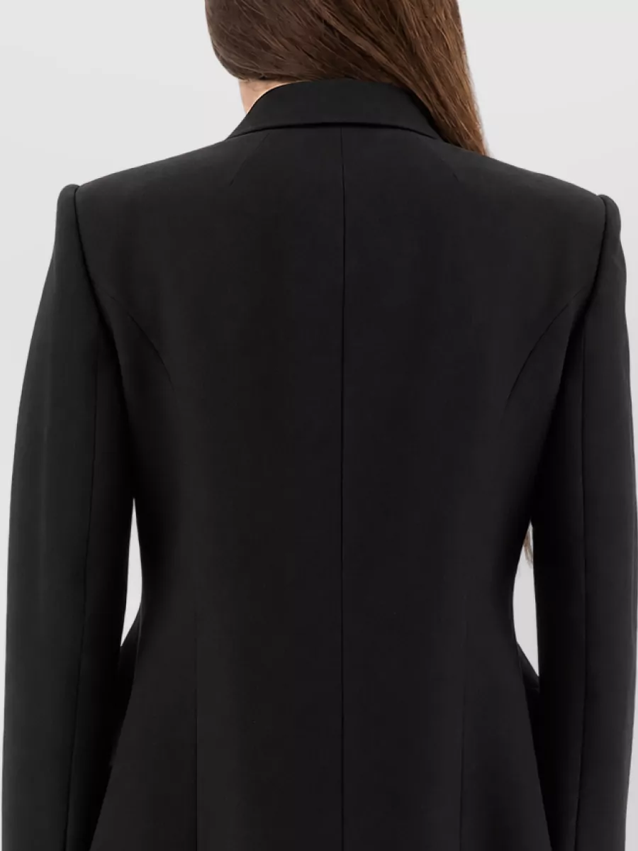 Balenciaga Virgin Wool Hourglass Suit Jacket