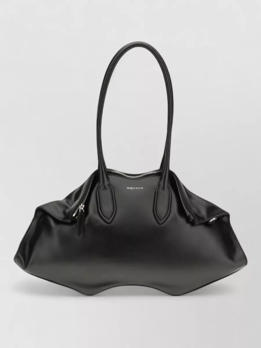 Alexander McQueen calf leather shoulder bag