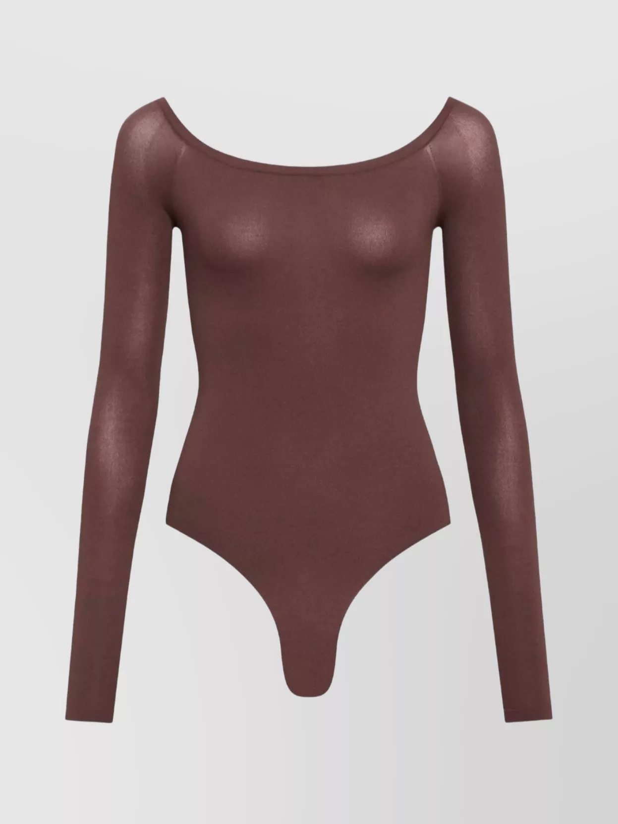 Alaïa Long-Sleeved Bodysuit Featuring Seamless Finish