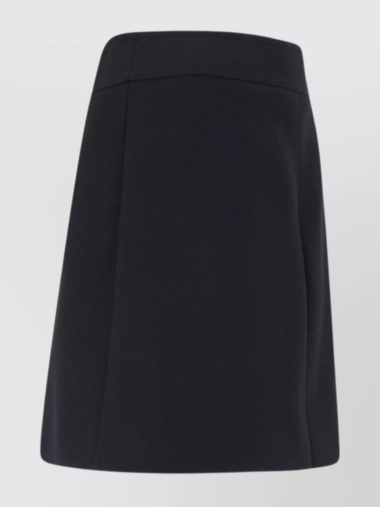 Celine High-Waisted A-Line Midi Skirt Design