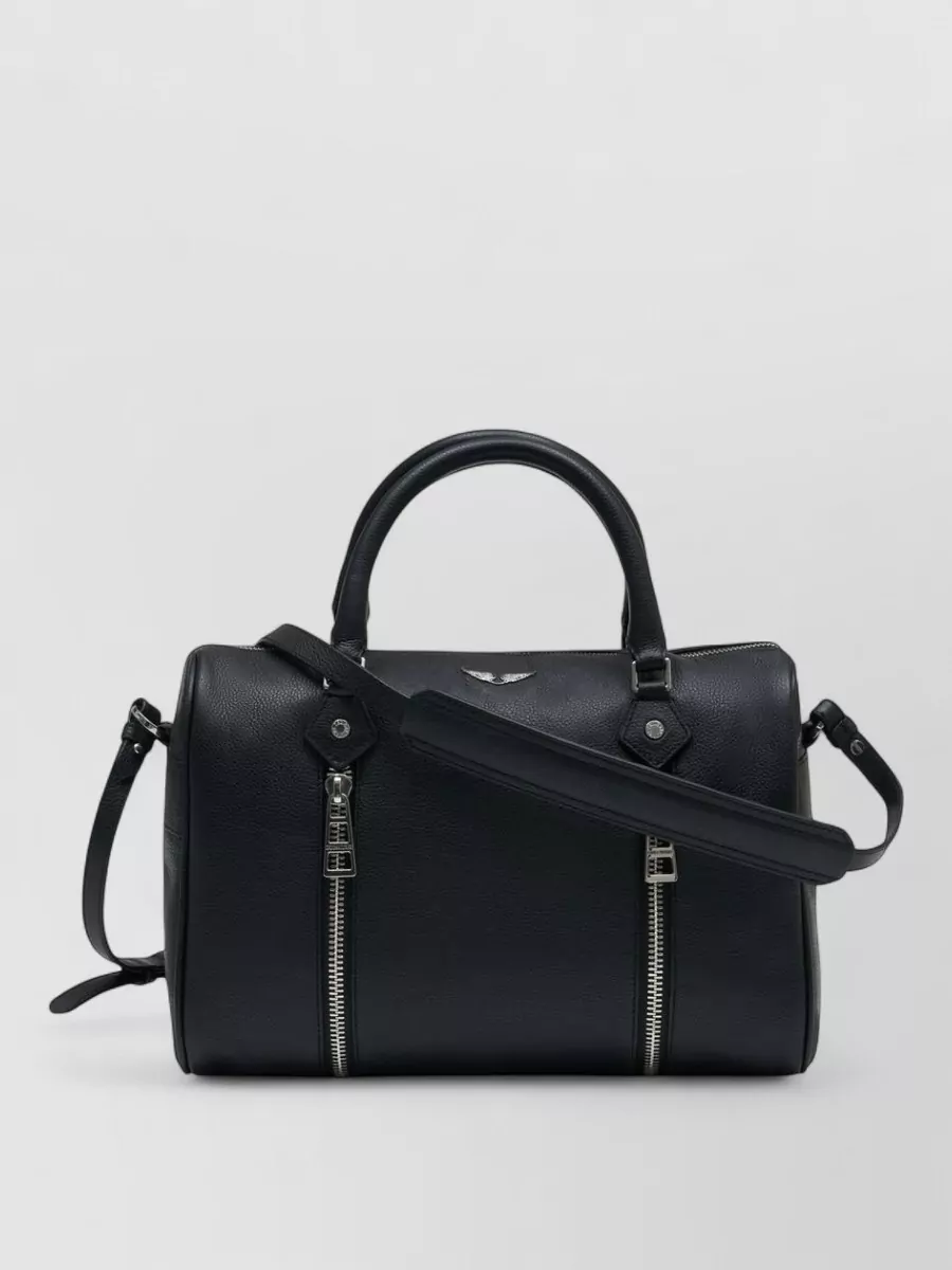 Zadig & Voltaire medium calfskin shoulder bag