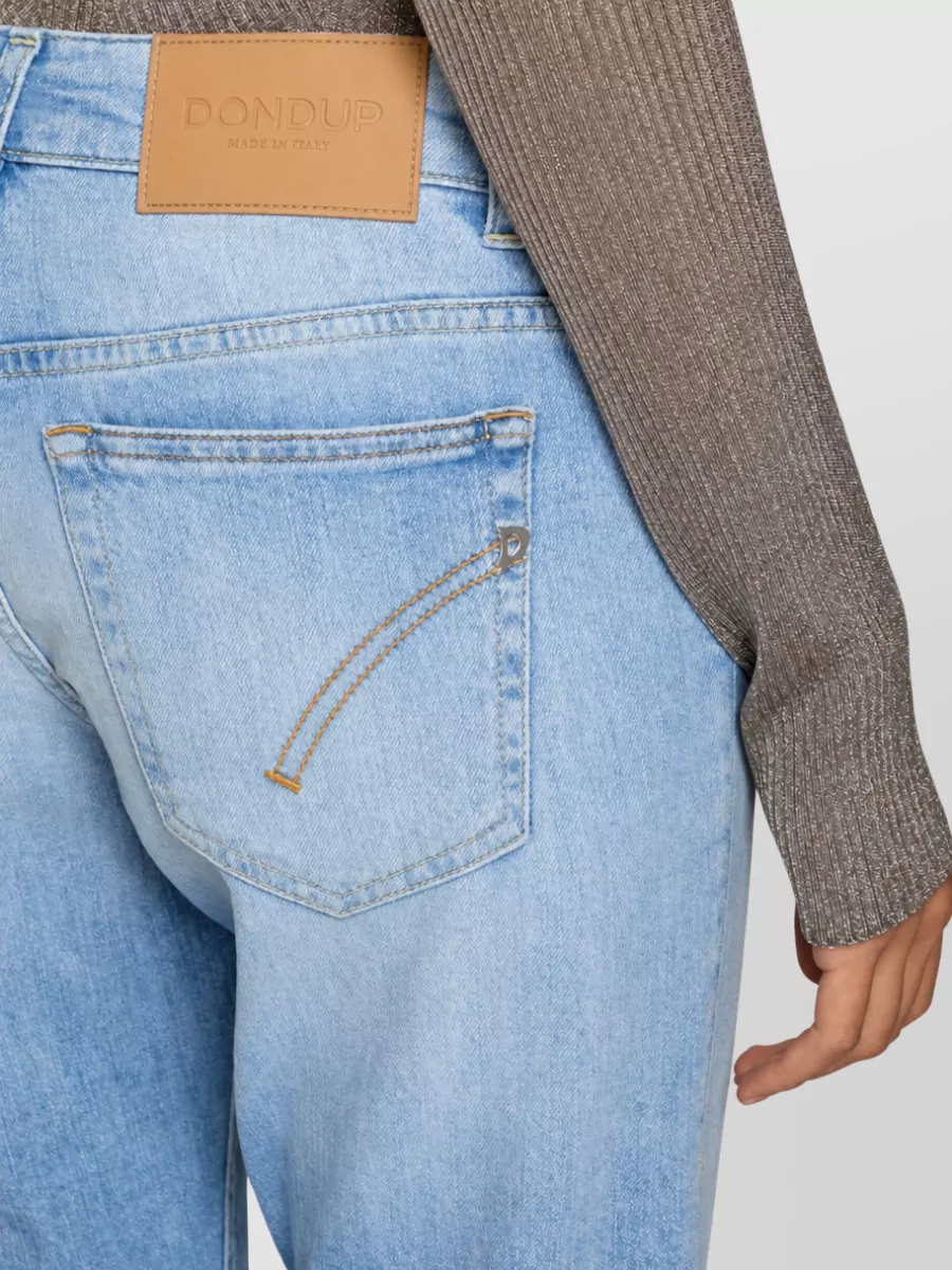 Dondup Denim Cropped Trousers