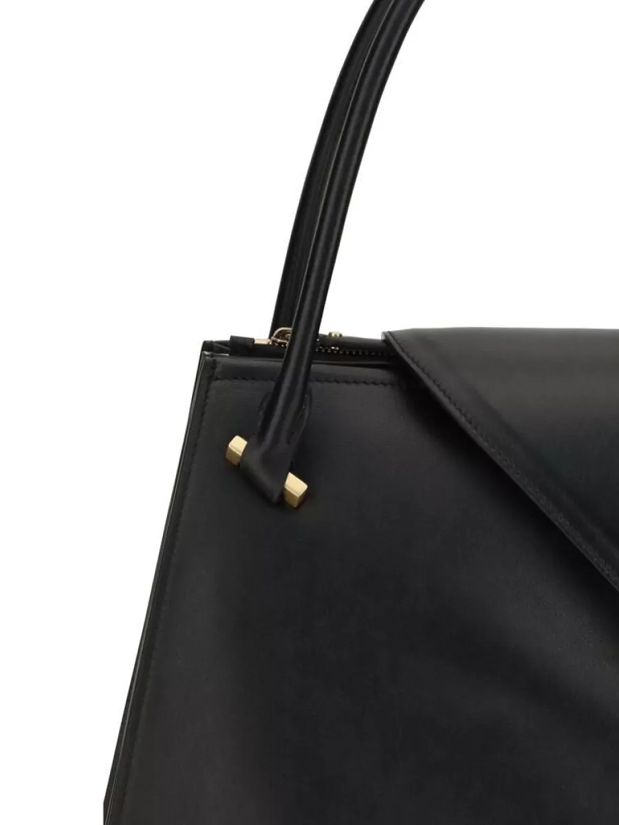 Versace Large Calf Suede Tote Bag