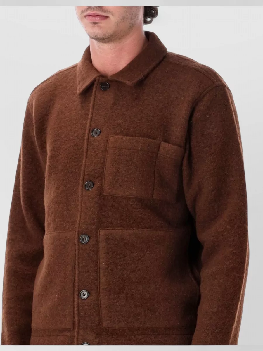 Universal Works Wool Single Breasted Coat