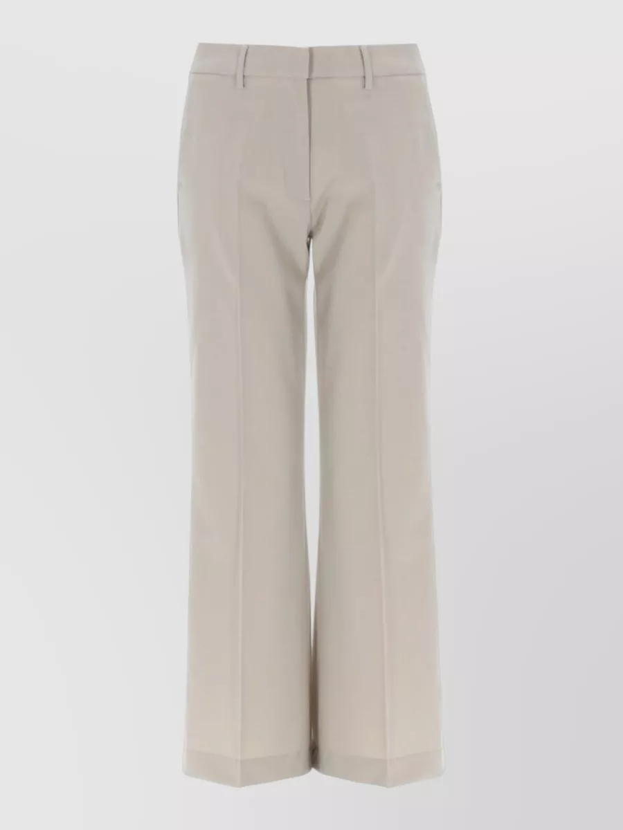 Pt Torino wool wide-leg trousers