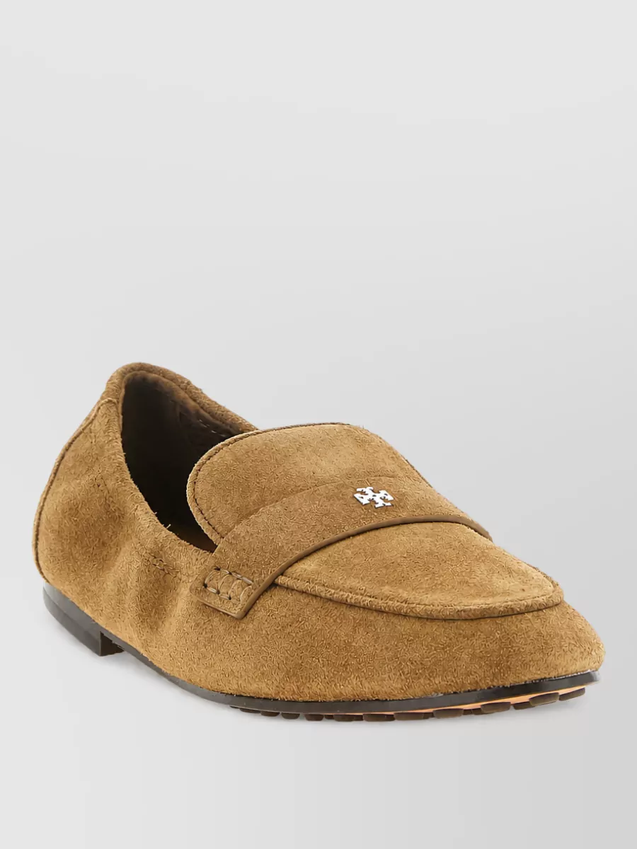 Tory Burch leather ballet loafers