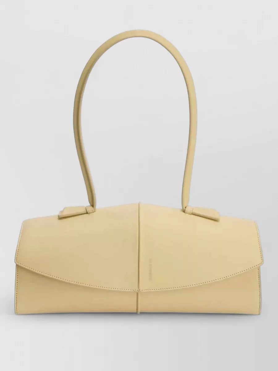 Jil Sander leather shoulder bag