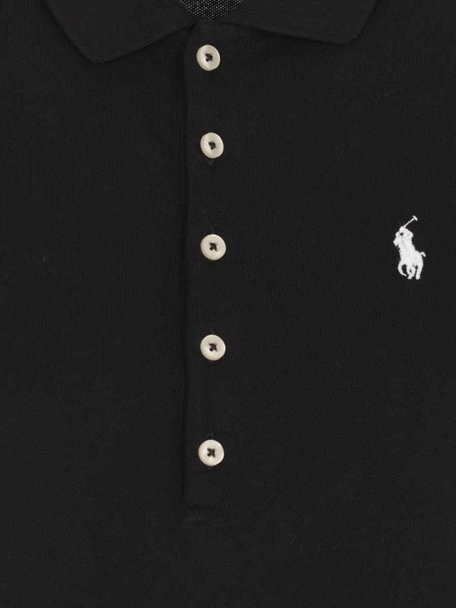 Ralph Lauren Cotton Five Button Polo Shirt Short Sleeves