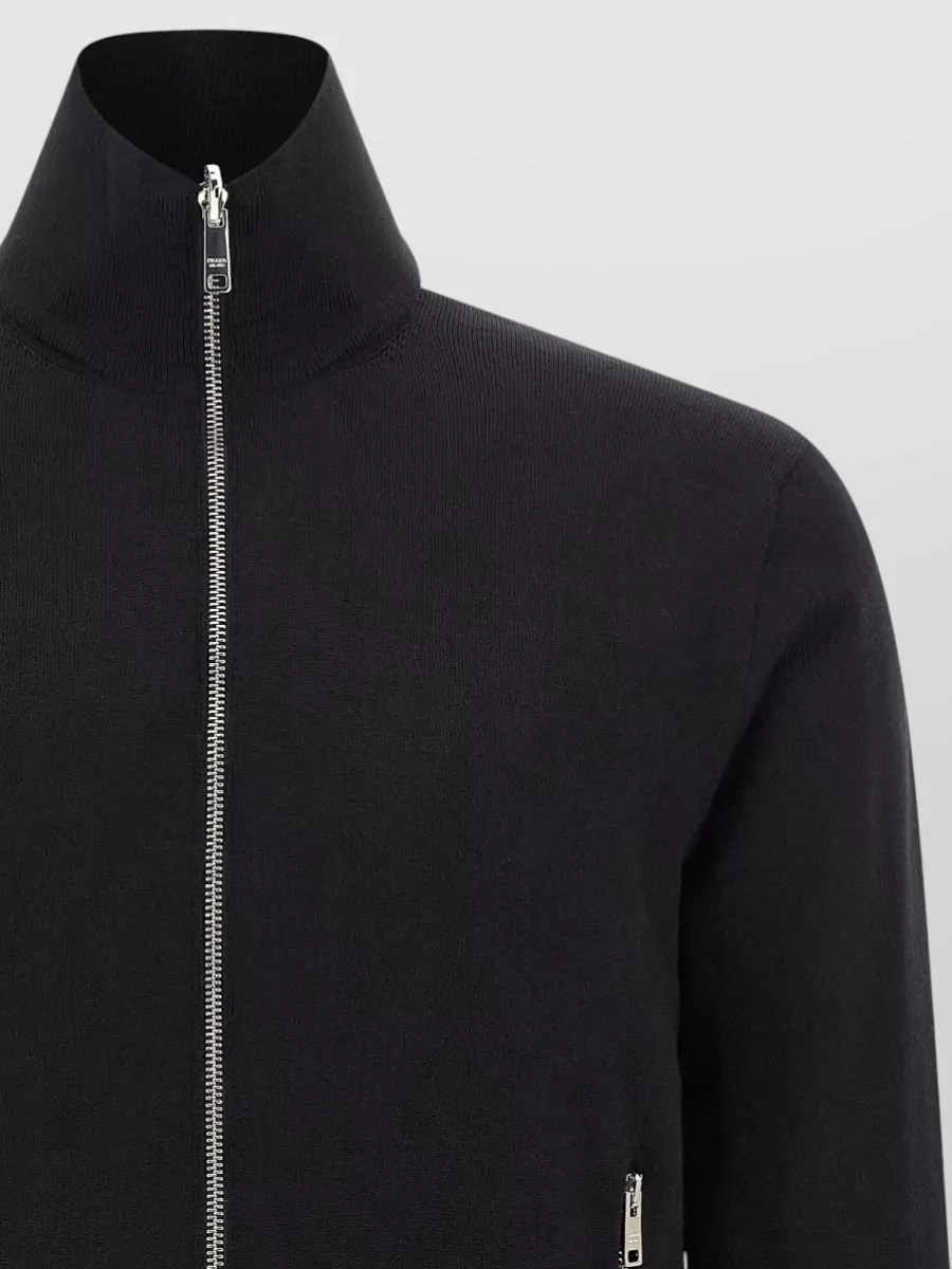 Prada Reversible Slim-Fit Stand-Collar Lightweight Jacket