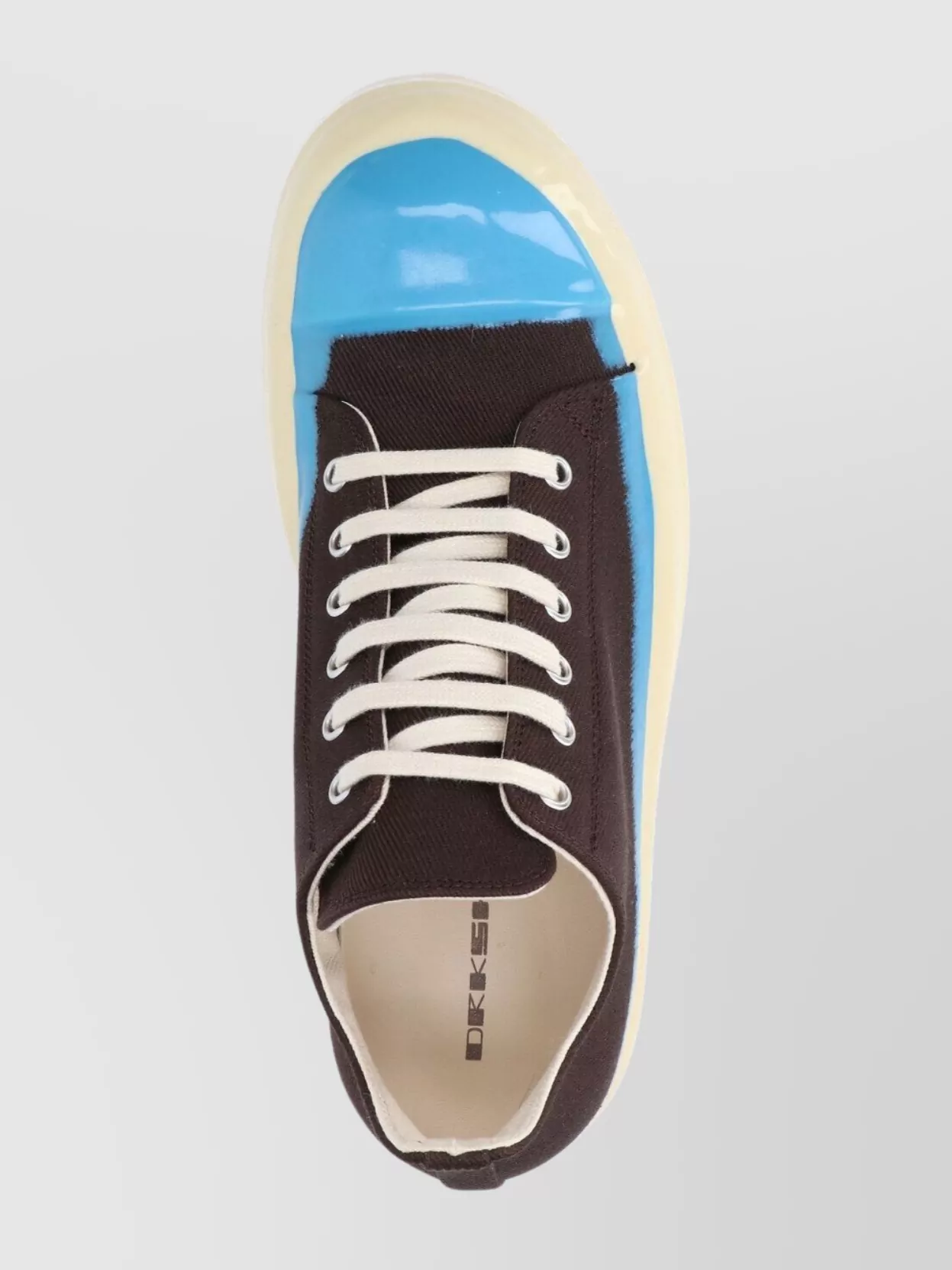 Rick Owens Drkshdw Casual Canvas Sneakers Rubber Sole