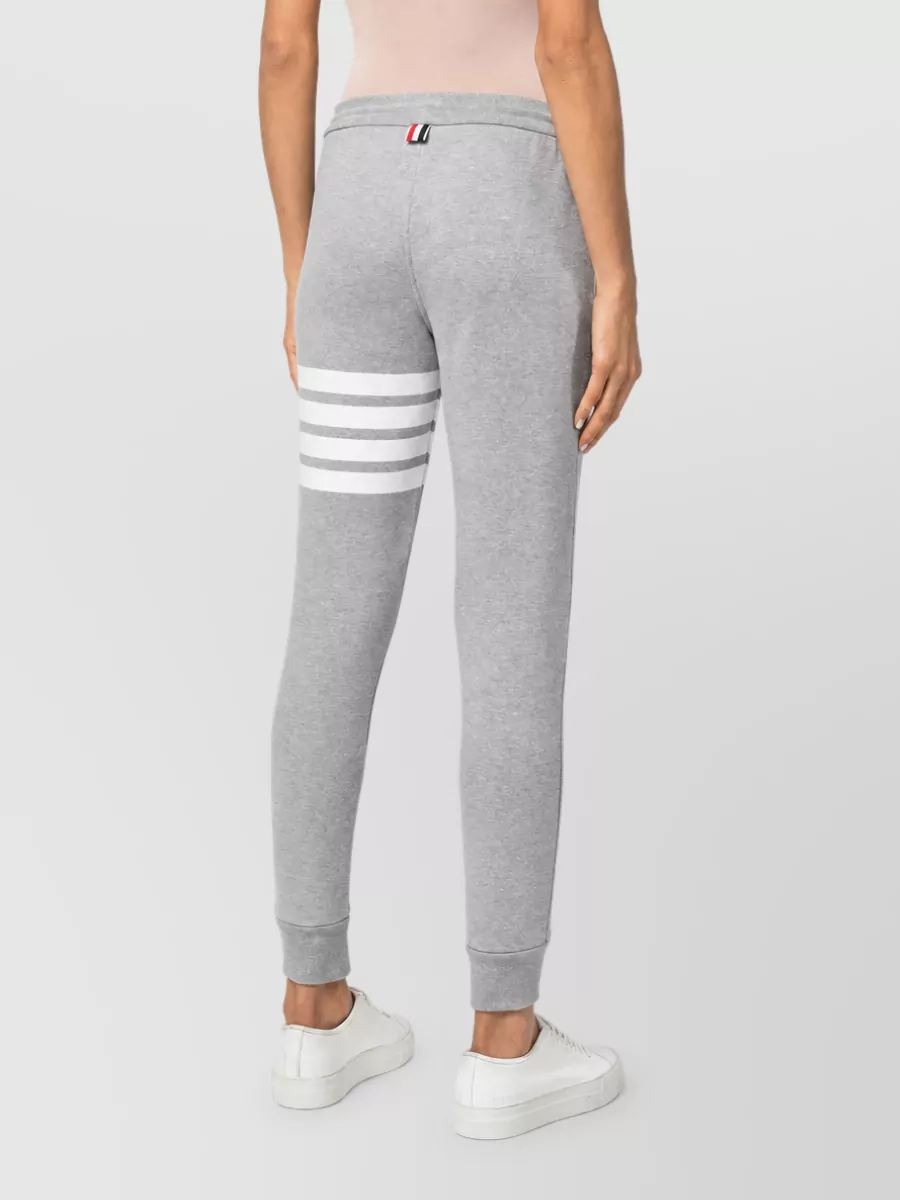 Thom Browne Cotton Jersey Tapered Sweatpants