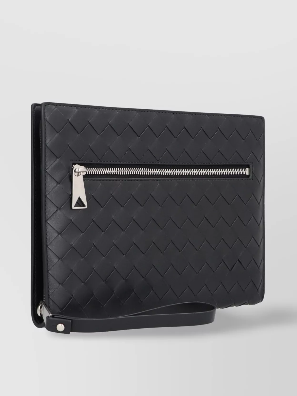 Bottega Veneta Medium Intrecciato Leather Clutch Bag
