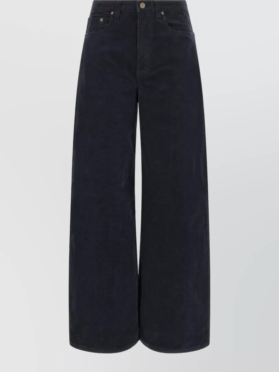 Lauren Ralph Lauren Corduroy High-Rise Wide-Leg Trousers