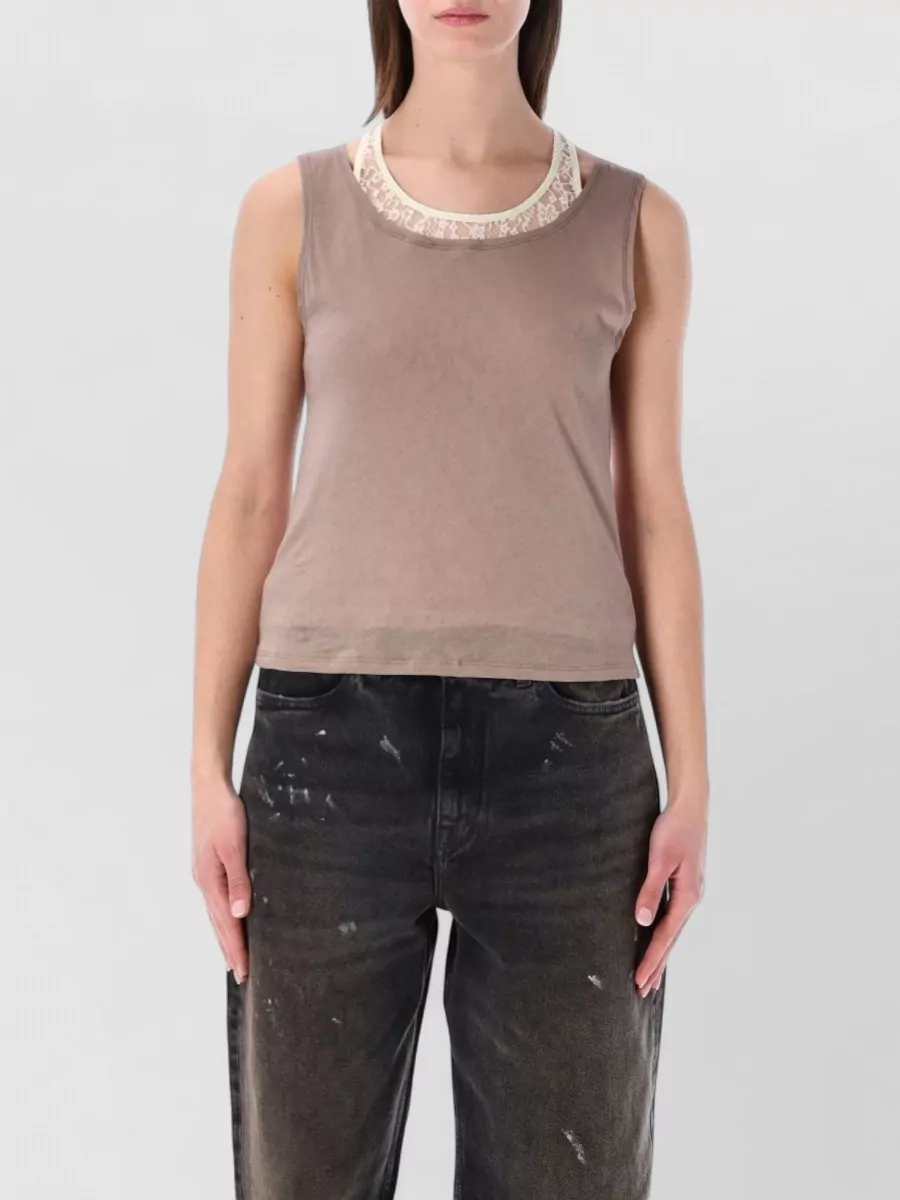 Our Legacy Lace Panel Tank Top
