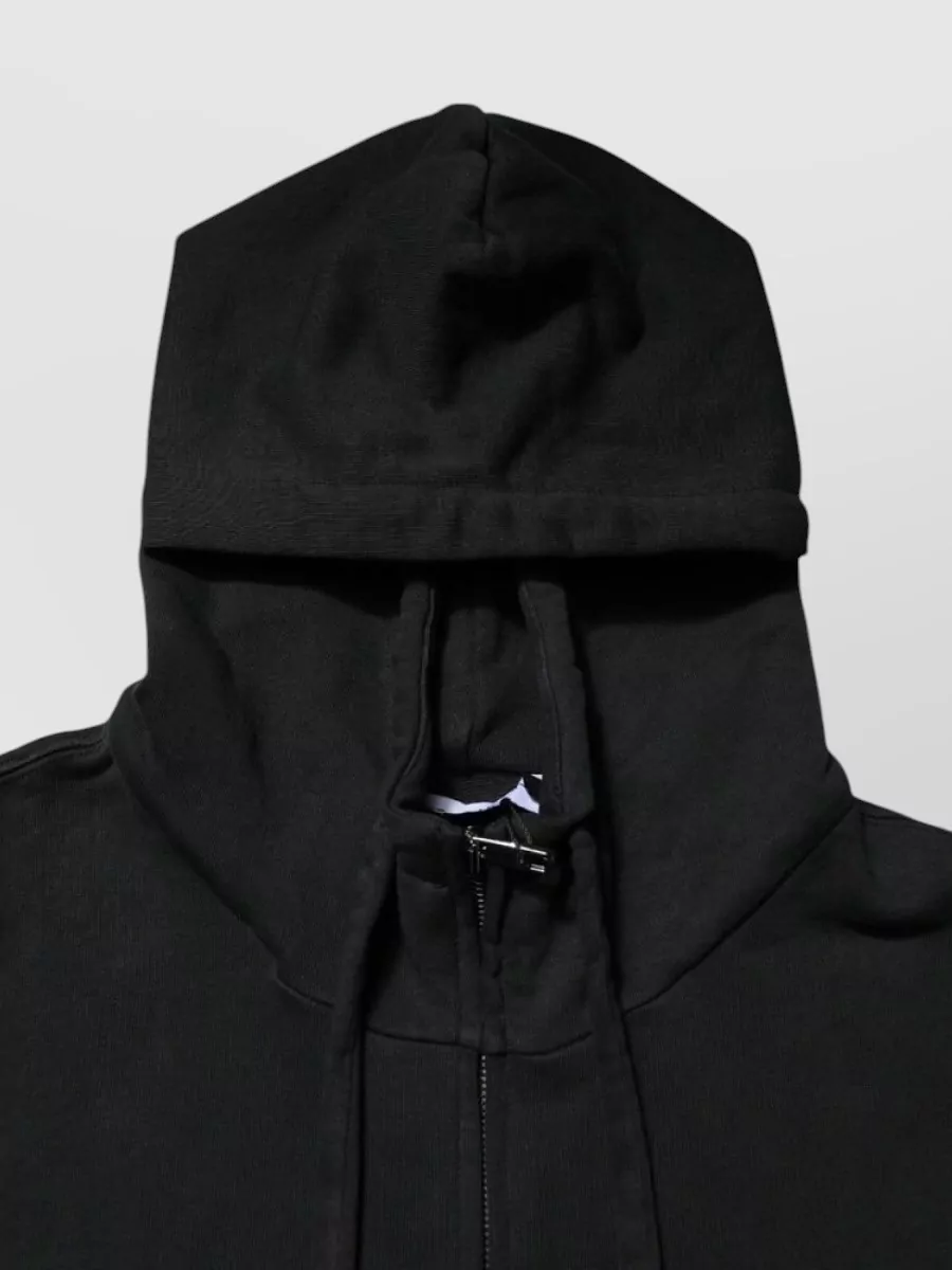 Dolce&Gabbana Cotton Hooded Zip Sweatshirt