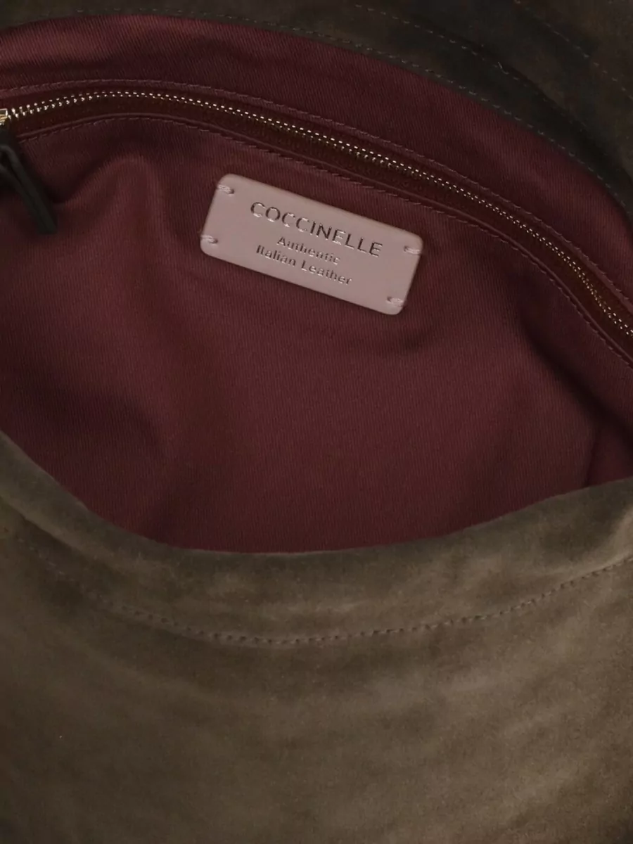 Coccinelle Suede Shoulder Bag