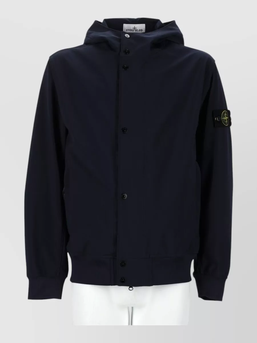 Stone Island Hooded raincoat