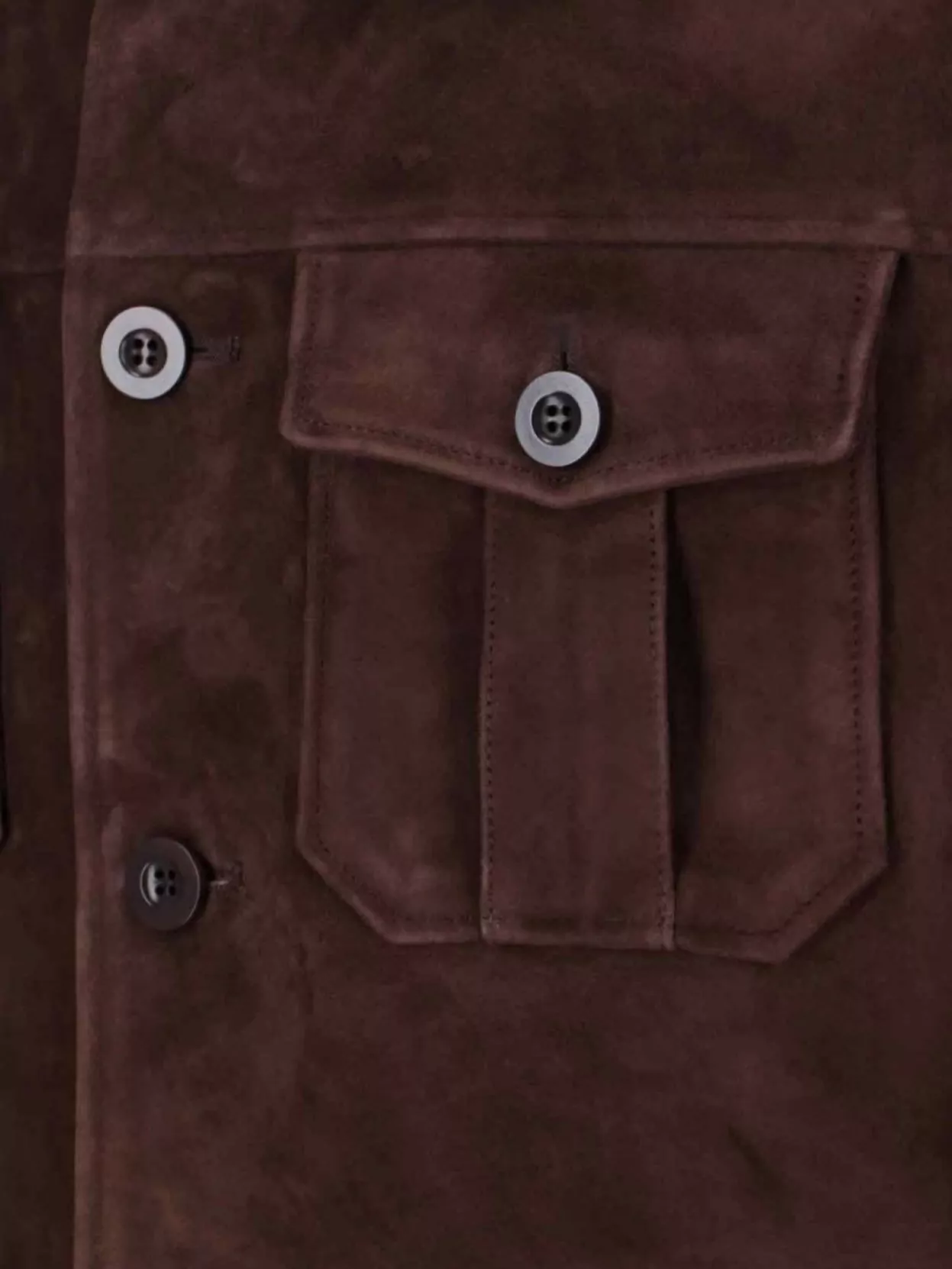 Tonywack Suede Finish Jacket Flap Pockets