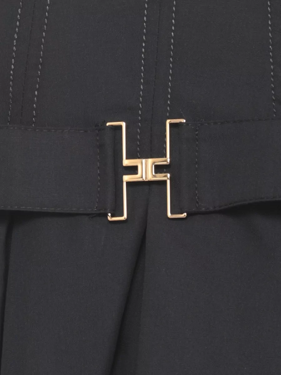 Elisabetta Franchi Sleeveless Cotton Shirt