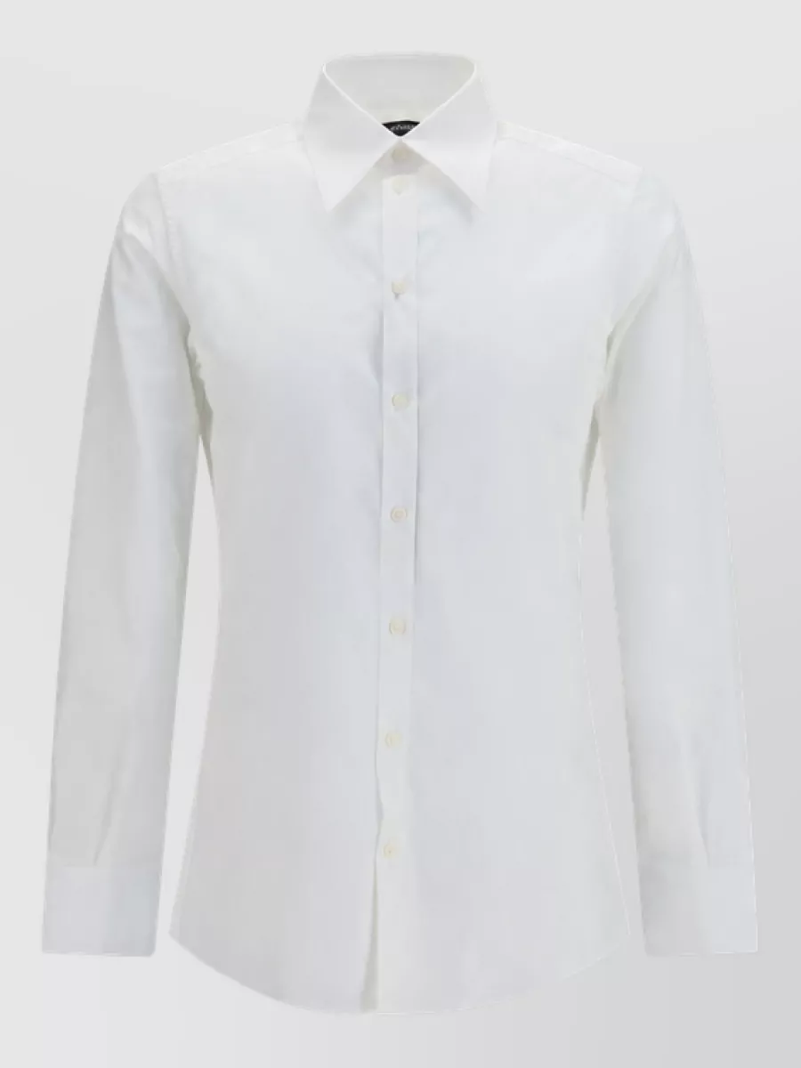 Dolce&Gabbana cotton poplin dress shirt