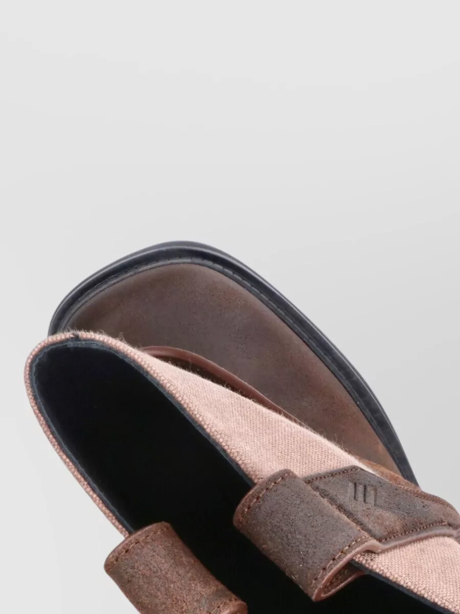 The Attico Leather Ankle Boots