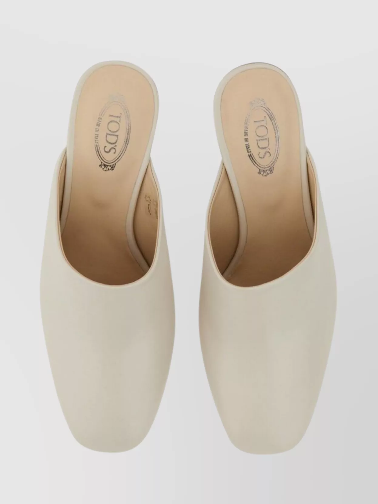 Tod's Backless Pointed Toe Mid Heel Sandals