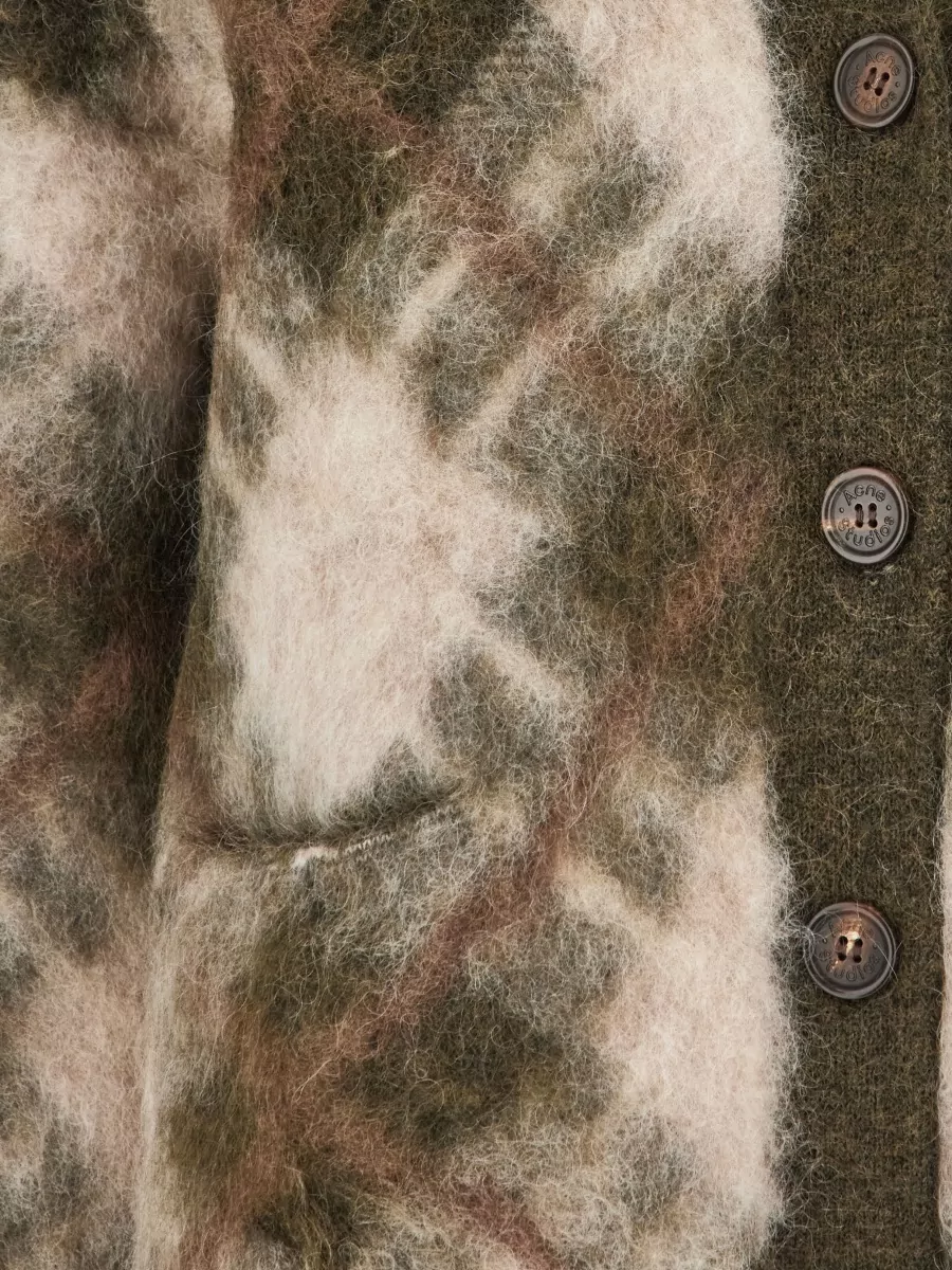 Acne Studios Mohair Wool Knit Jacket