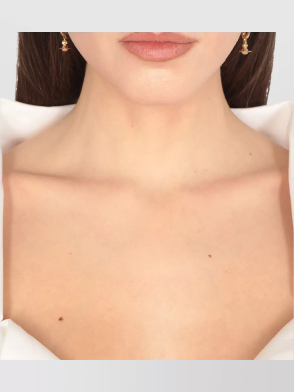 Vivienne Westwood Orb Pendant Hoop Dangle Earrings