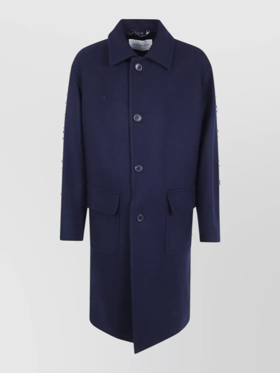 Dries Van Noten single breasted coat