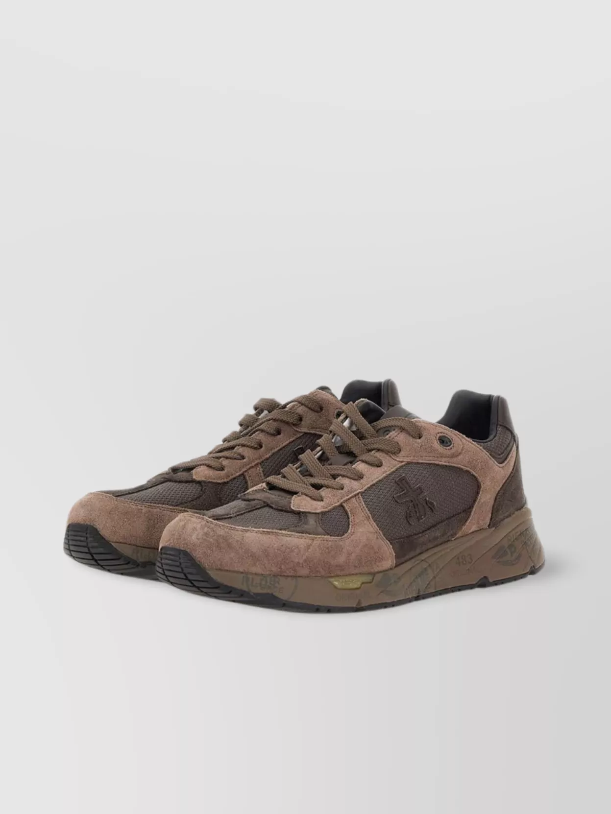 Premiata Vintage Men's Suede Sneakers