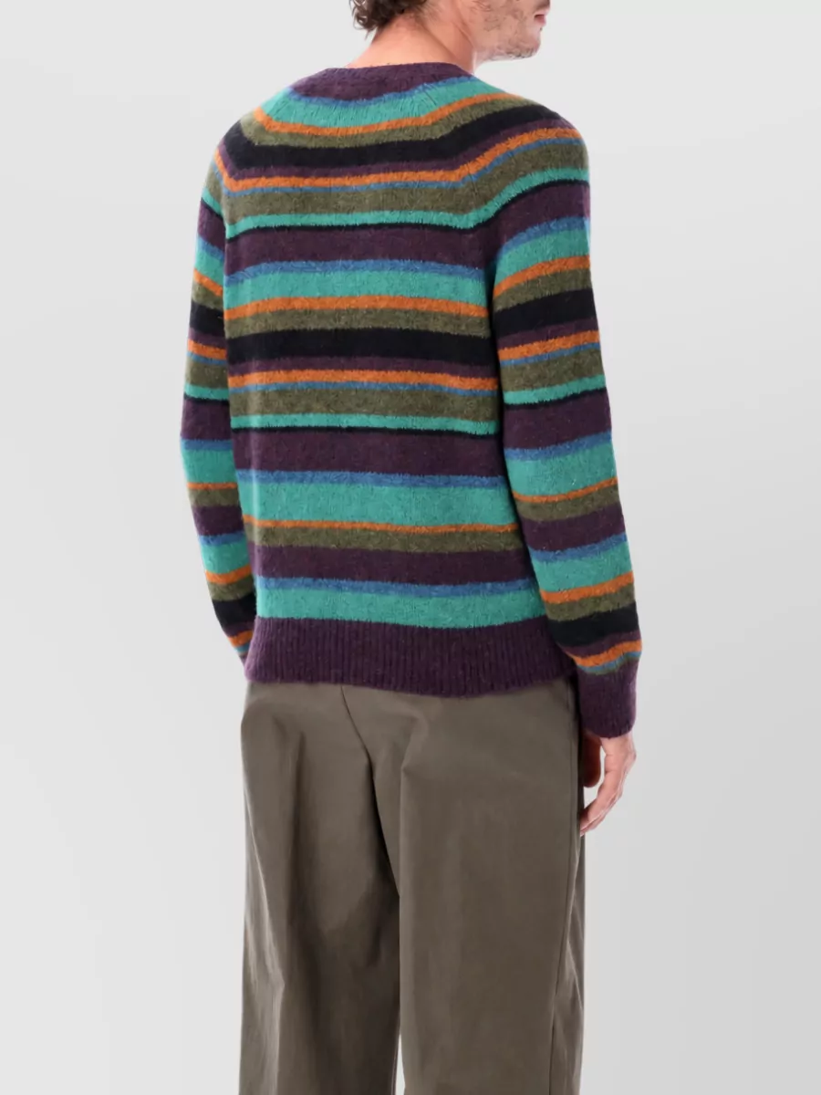 Dries Van Noten Striped Alpaca Tank Top