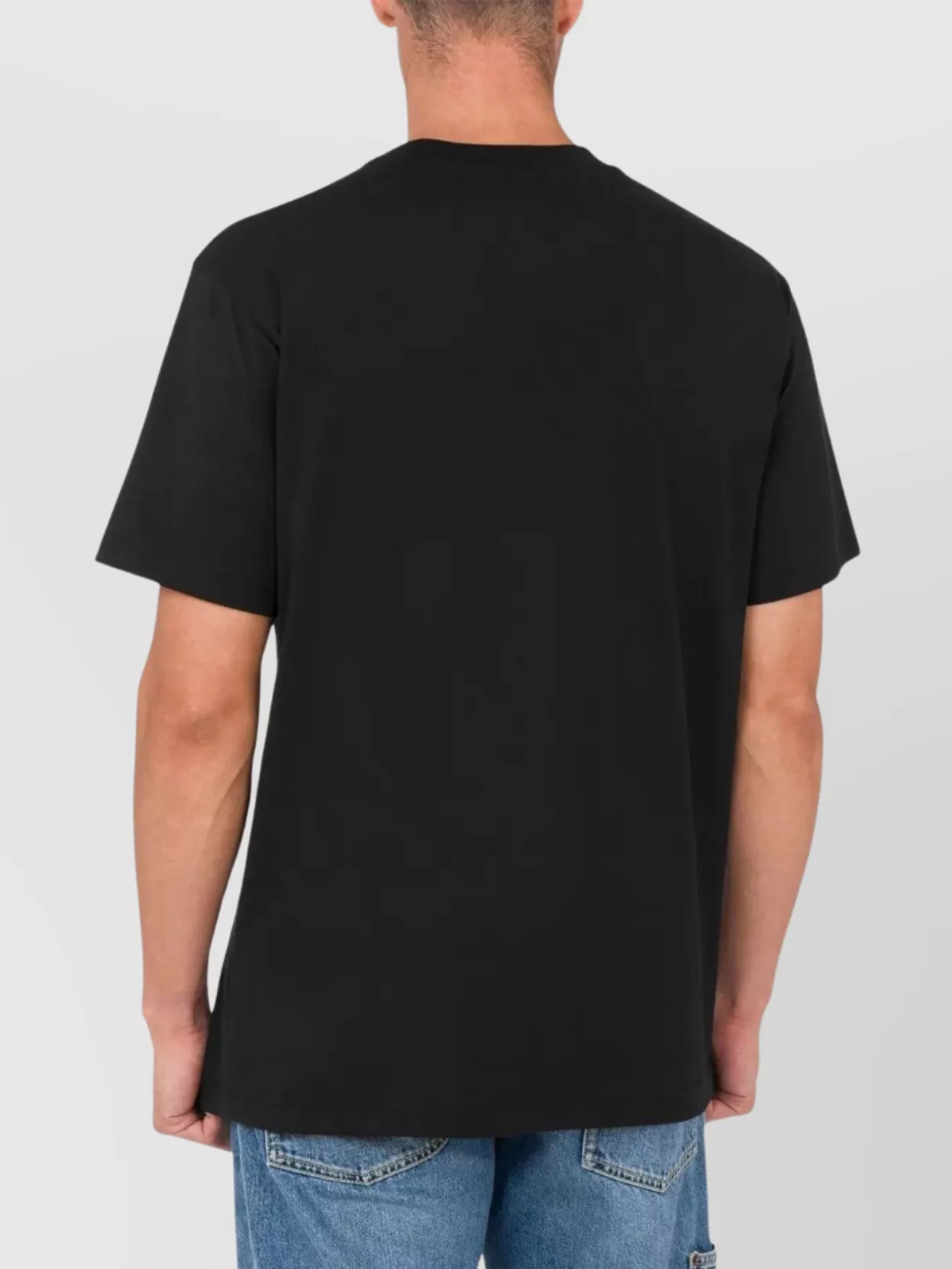 Shop Moschino Crew Neck Graphic Print T-shirt
