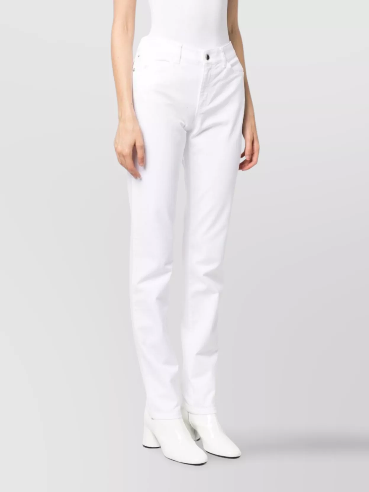 Emporio Armani Cotton Denim Jeans Stretch