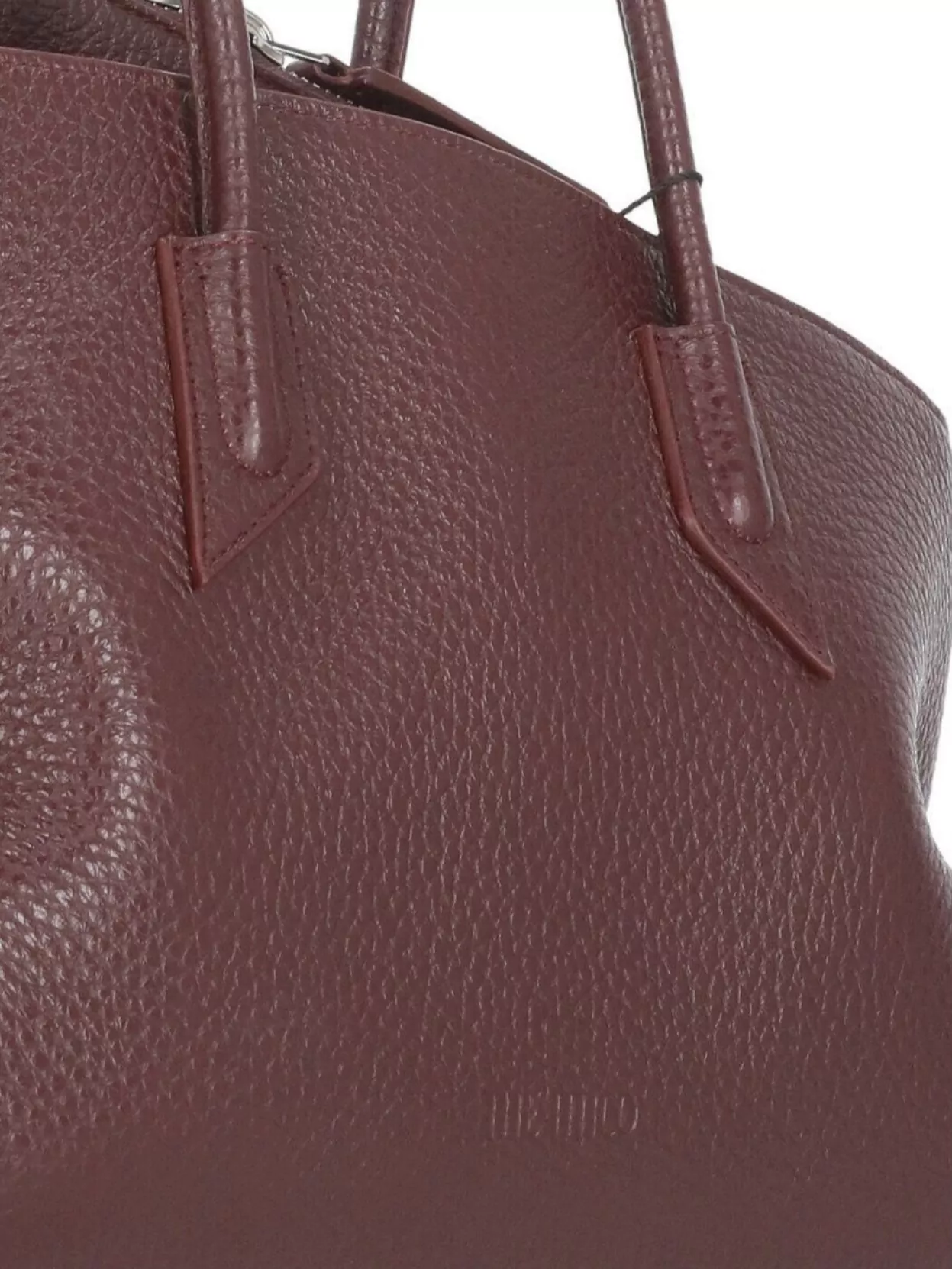 The Attico Pebbled Leather Shoulder Bag