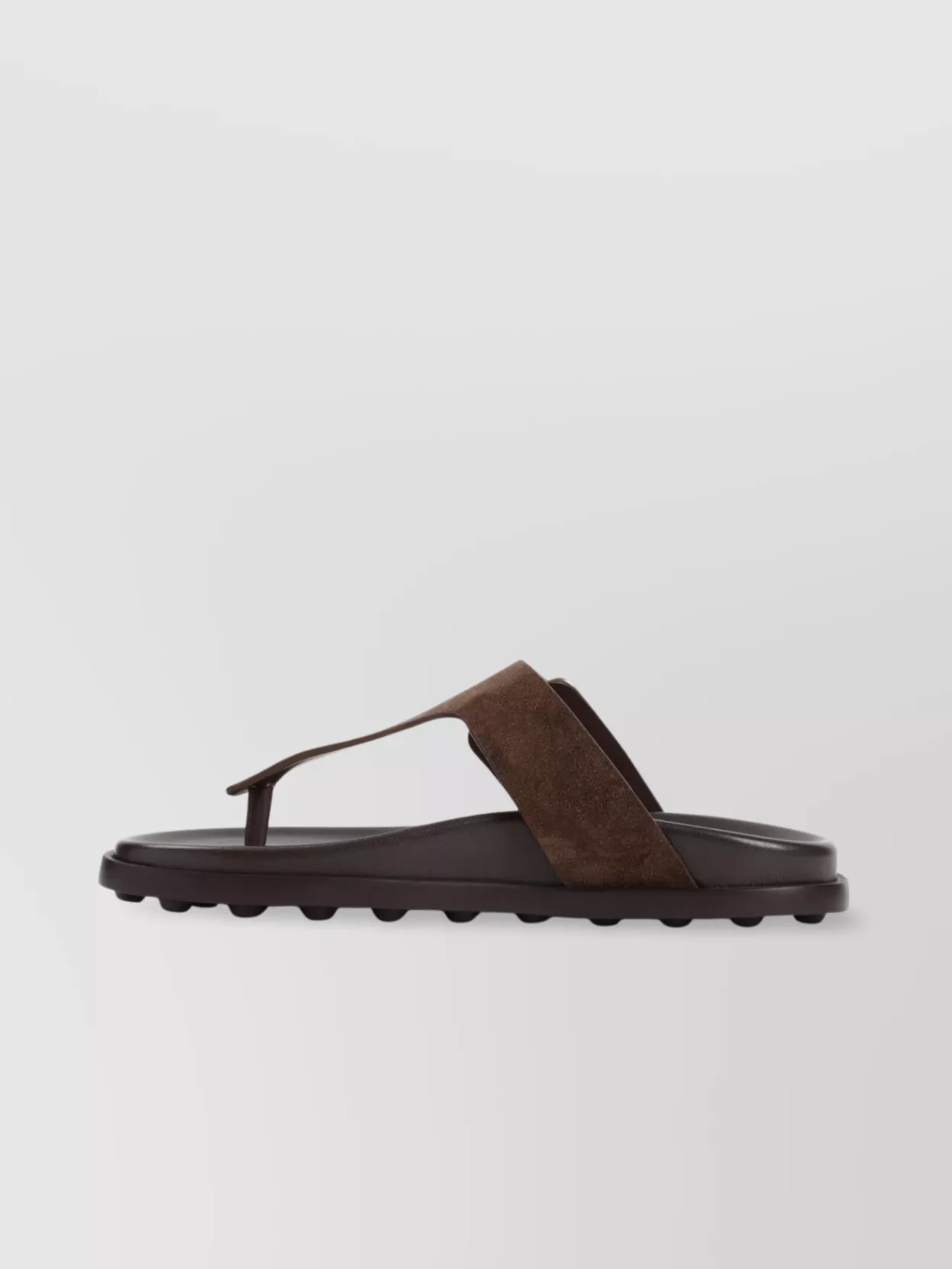 Tod's Buckle Detail Flat Sole Open Toe Slide