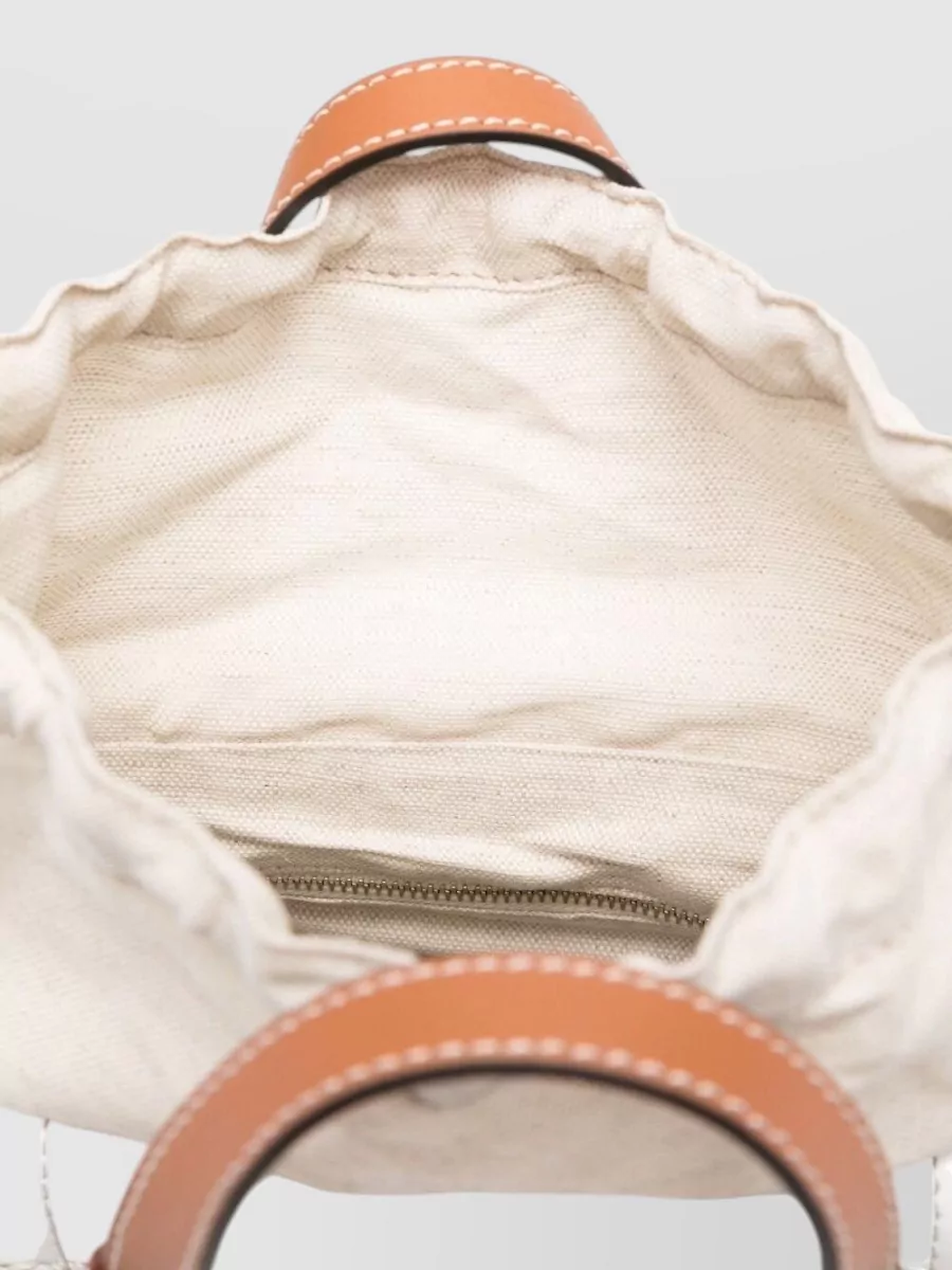 Cuba Lab Leather Bucket Bag