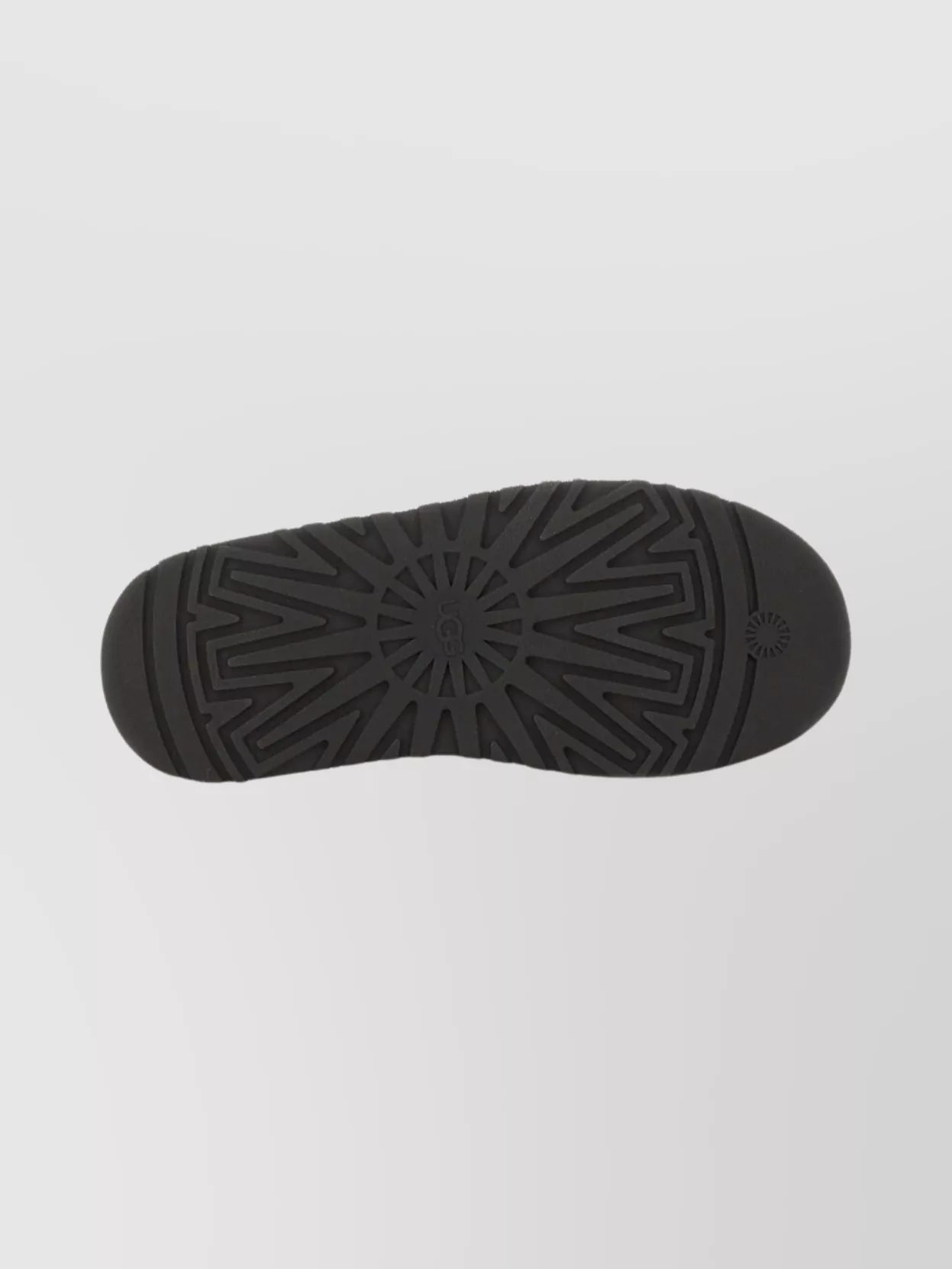 Ugg Round Toe Lace-Up Shoes With Platform Sole