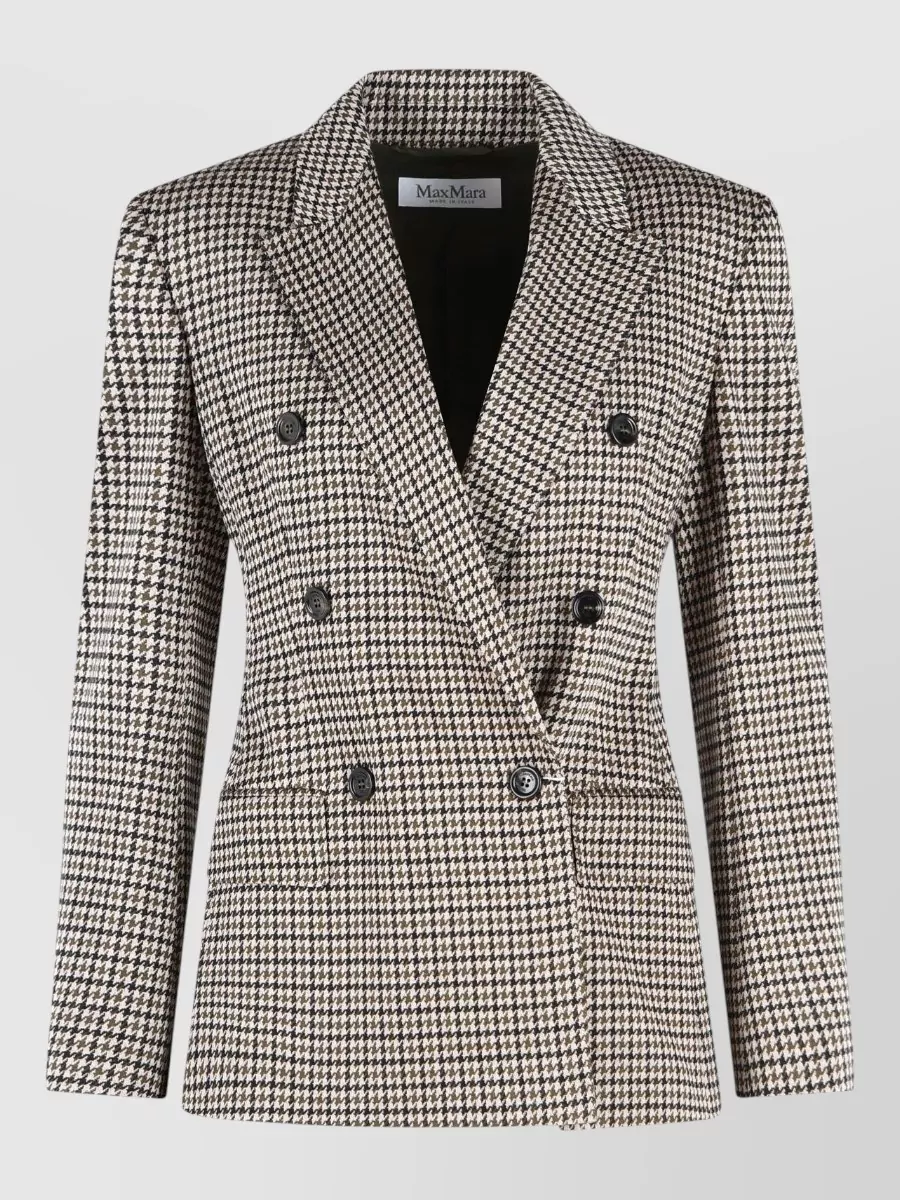 Max Mara viscose virgin wool blazer