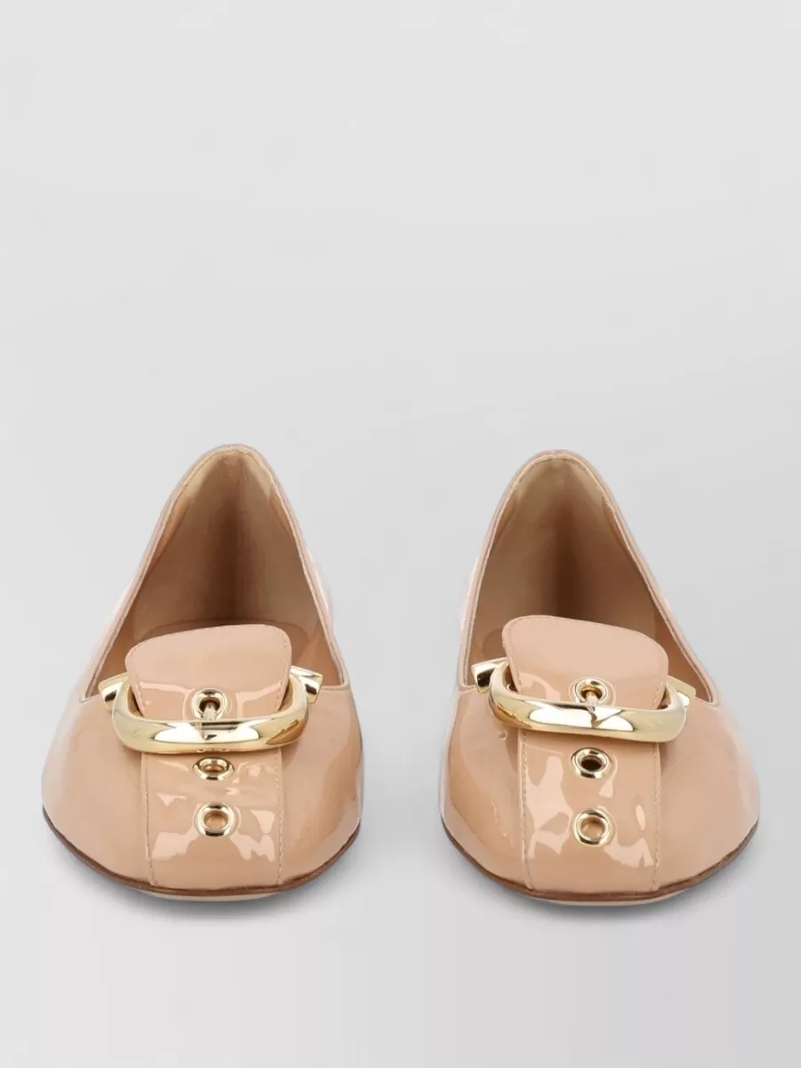 Ferragamo leather loafers